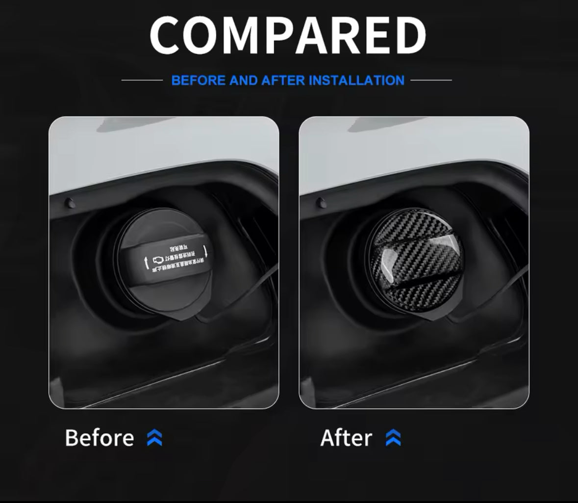 Carbon Tankdeckel Golf 8