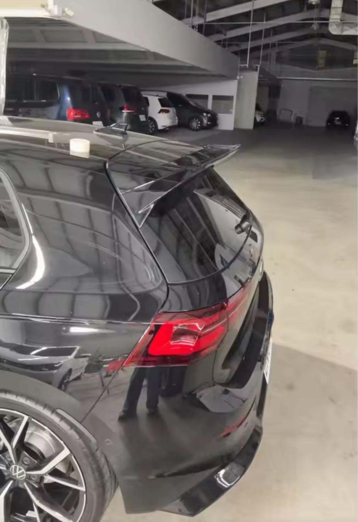Clubsport Spoiler Golf 8 Glossy/Schwarz