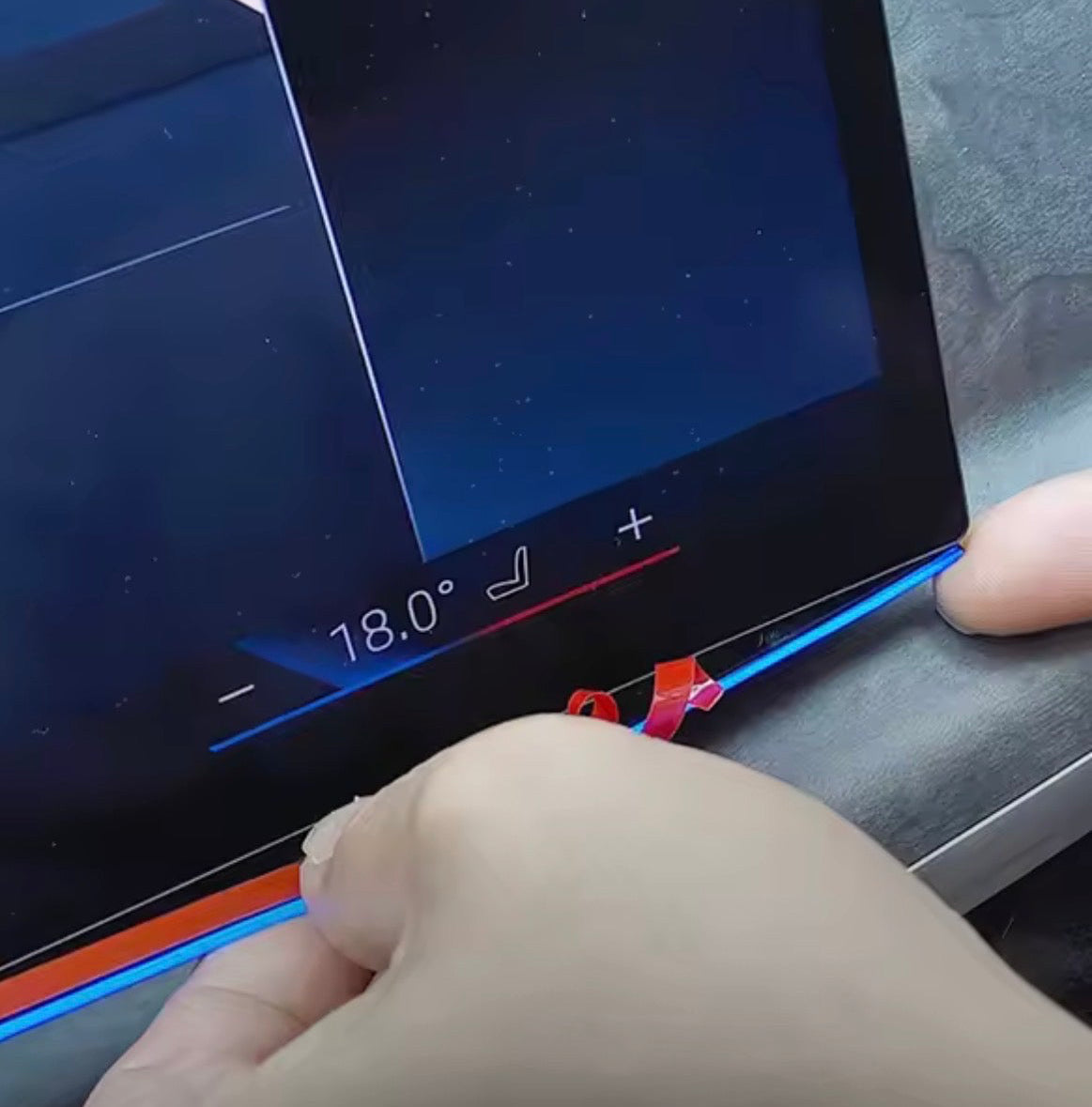 Curved Display Ambientelicht alle Modelle