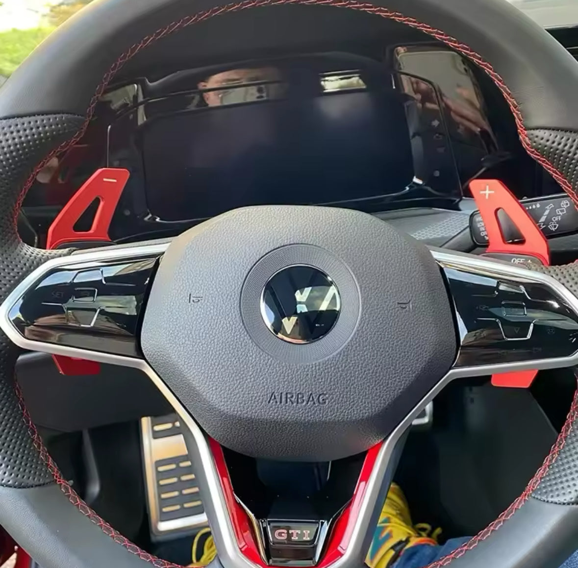 ALUMINIUM DSG SCHALTWIPPEN FÜR GOLF 8 2020+