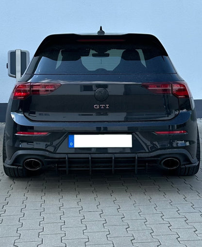 Golf 8 GTI Carbon Endrohre Oval