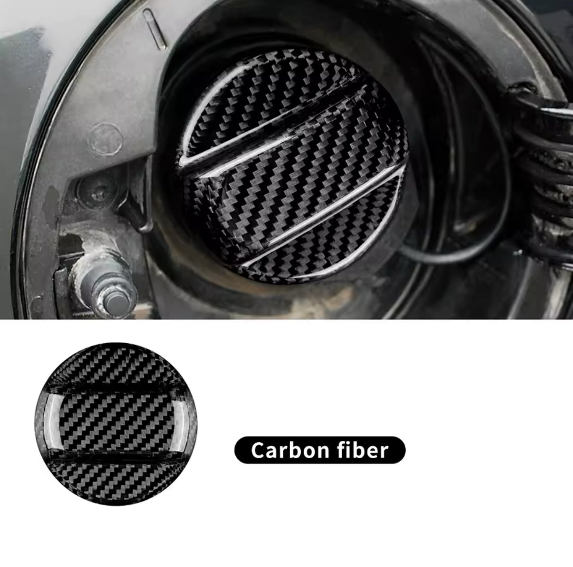 Carbon Tankdeckel Golf 8