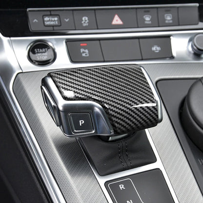 Schalthebelabdeckung in Carbon A6/A7 C8