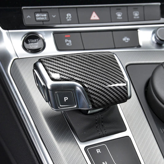 Schalthebelabdeckung in Carbon A6/A7 C8