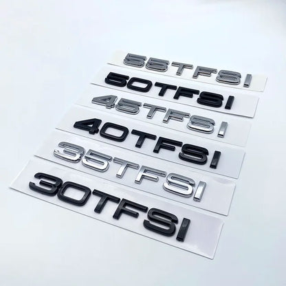 Schriftzug Motorbezeichnung Heckklappe