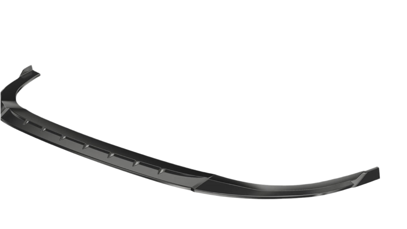 Golf 8 GTI Frontlippe Glossy Schwarz