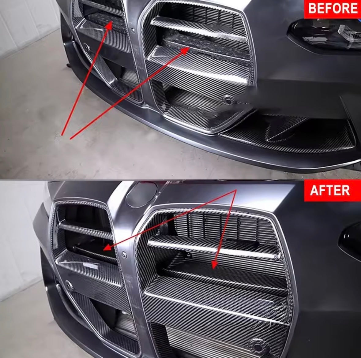 Bmw Cover Stoßstange M3/M4 GX Reihe