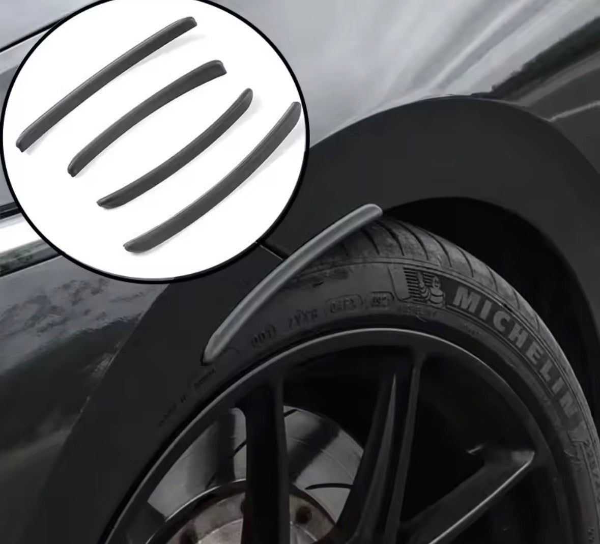 Golf 8 alle Modelle Kotflügel-Schutzleisten