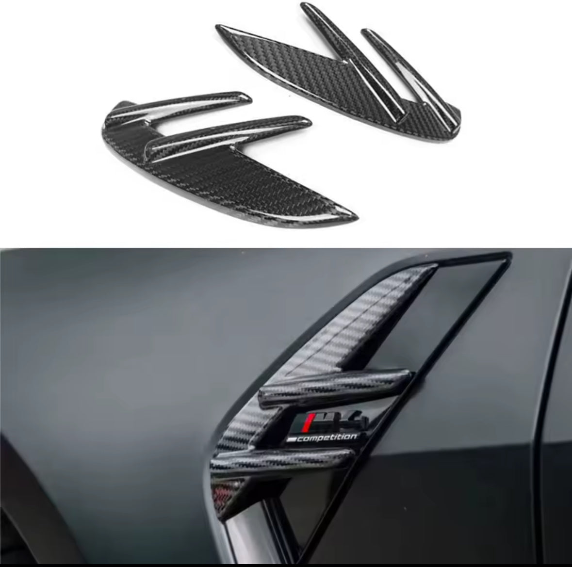 Echt Carbon Seitenabdeckung 2