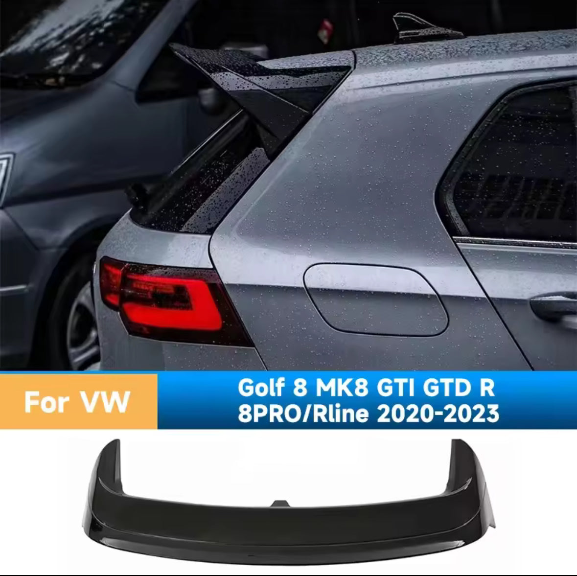 Clubsport Spoiler Golf 8 Glossy/Schwarz