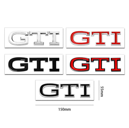 GTI/GTD/GTE/R Logo Schriftzug hinten