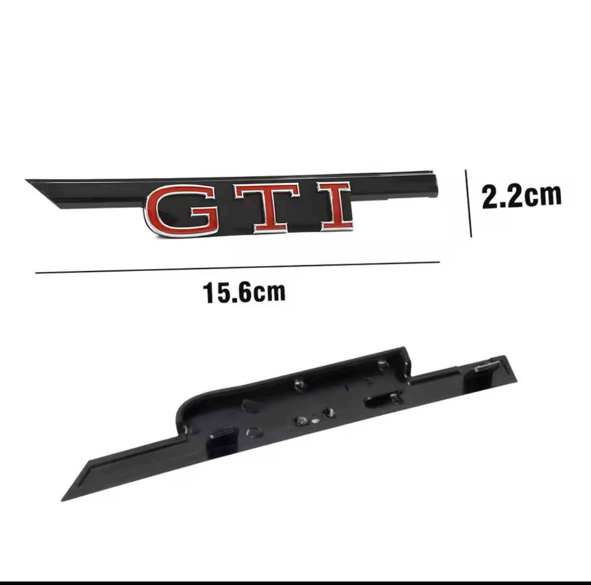 GTI / GTD / R Logo Front