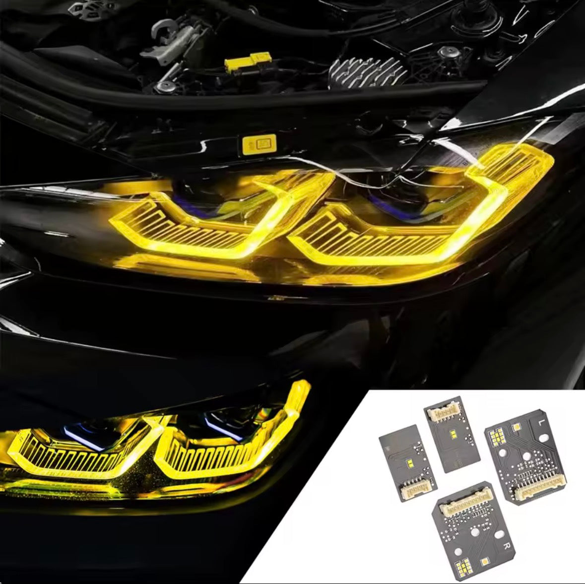 Gelbe Lichter Platine Tagfahrlicht für alle GX-Reihe 2021-2023