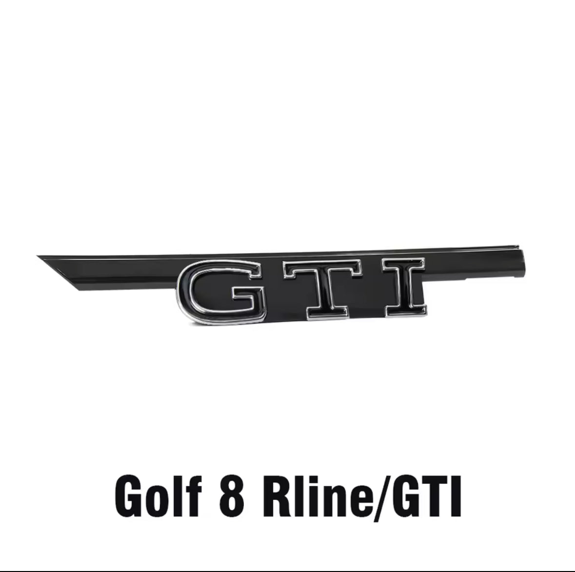 GTI / GTD / R Logo Front