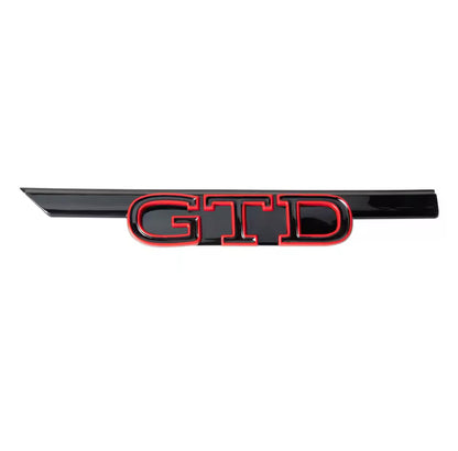 GTI / GTD / R Logo Front