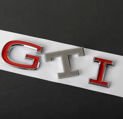 GTI/GTD/GTE/R Logo Schriftzug hinten
