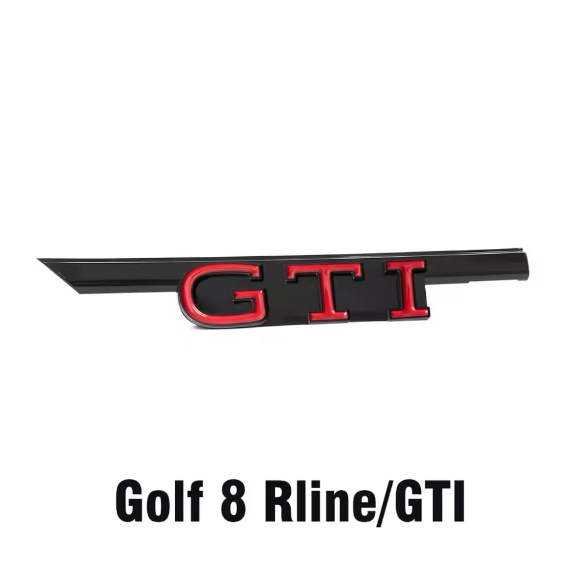 GTI / GTD / R Logo Front