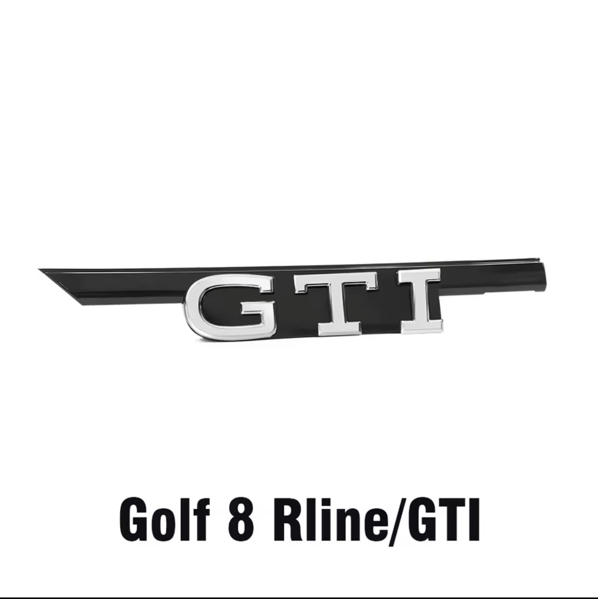 GTI / GTD / R Logo Front