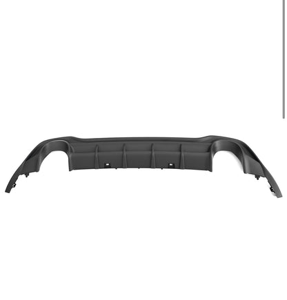 Original VW Golf 8 (5H) GTI Clubsport Diffuser Sport Tuning Rear Diffuser Satin Black