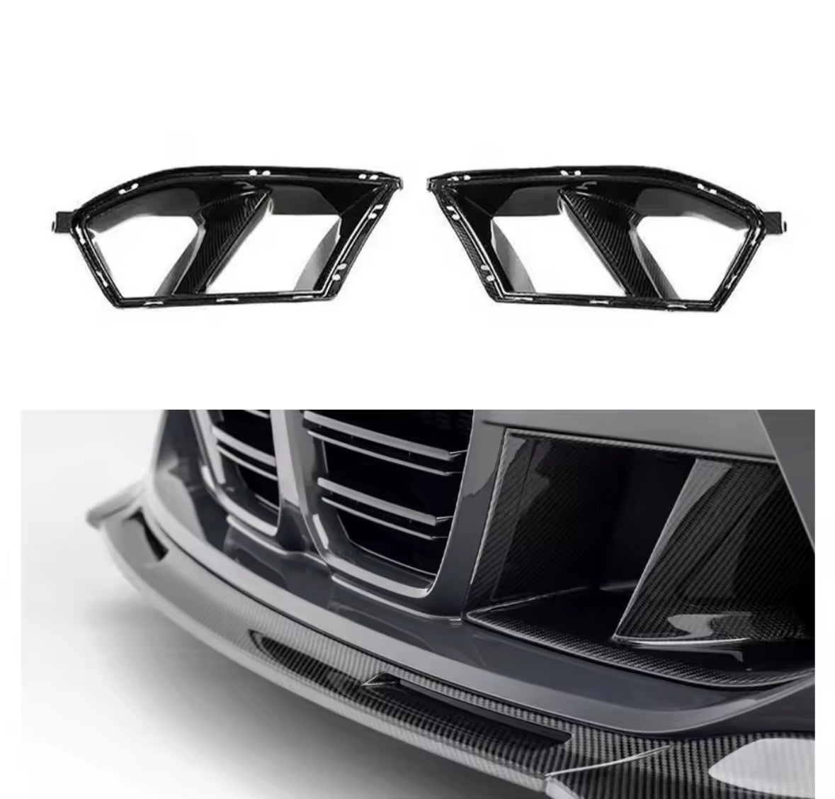 Echt Carbon Lufteinlass M3/M4 GX Reihe