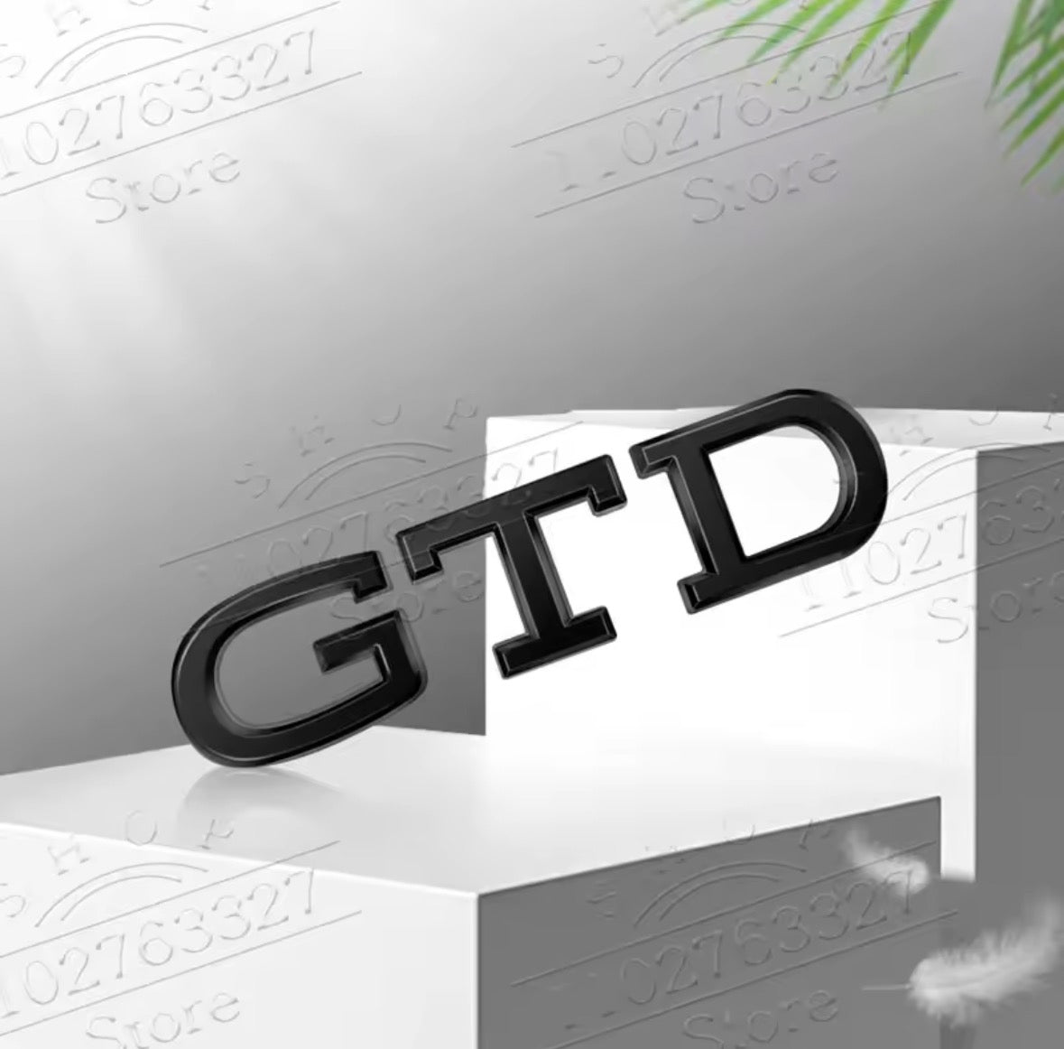 GTI/GTD/GTE/R Logo Schriftzug hinten