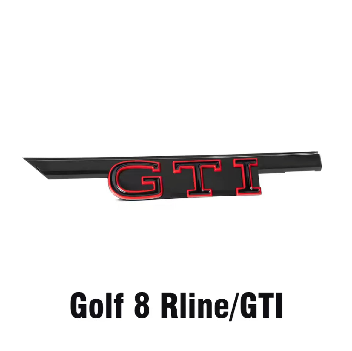 GTI / GTD / R Logo Front