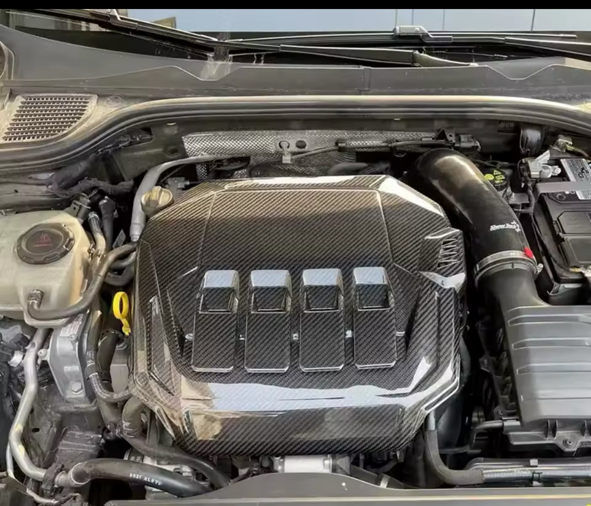 Motorhaubenabdeckung Carbon