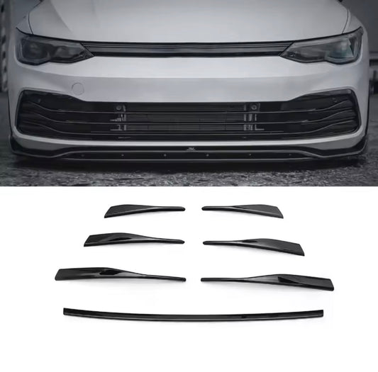 Golf 8 Grill Lamellen Schwarz