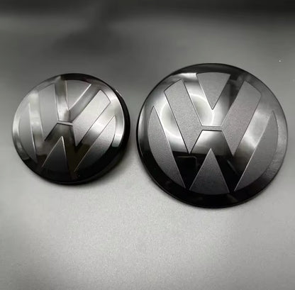 ACC MODELLE VORDERE & HINTERE VE EMBLEM IN SCHWARZ/BLACK