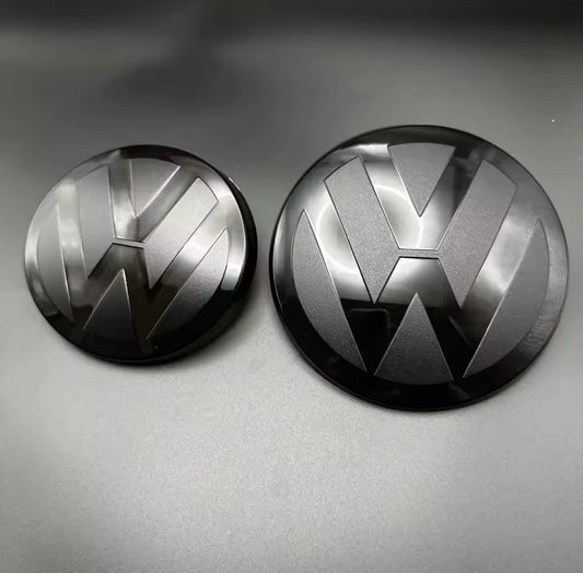 ACC MODELLE VORDERE & HINTERE VE EMBLEM IN SCHWARZ/BLACK