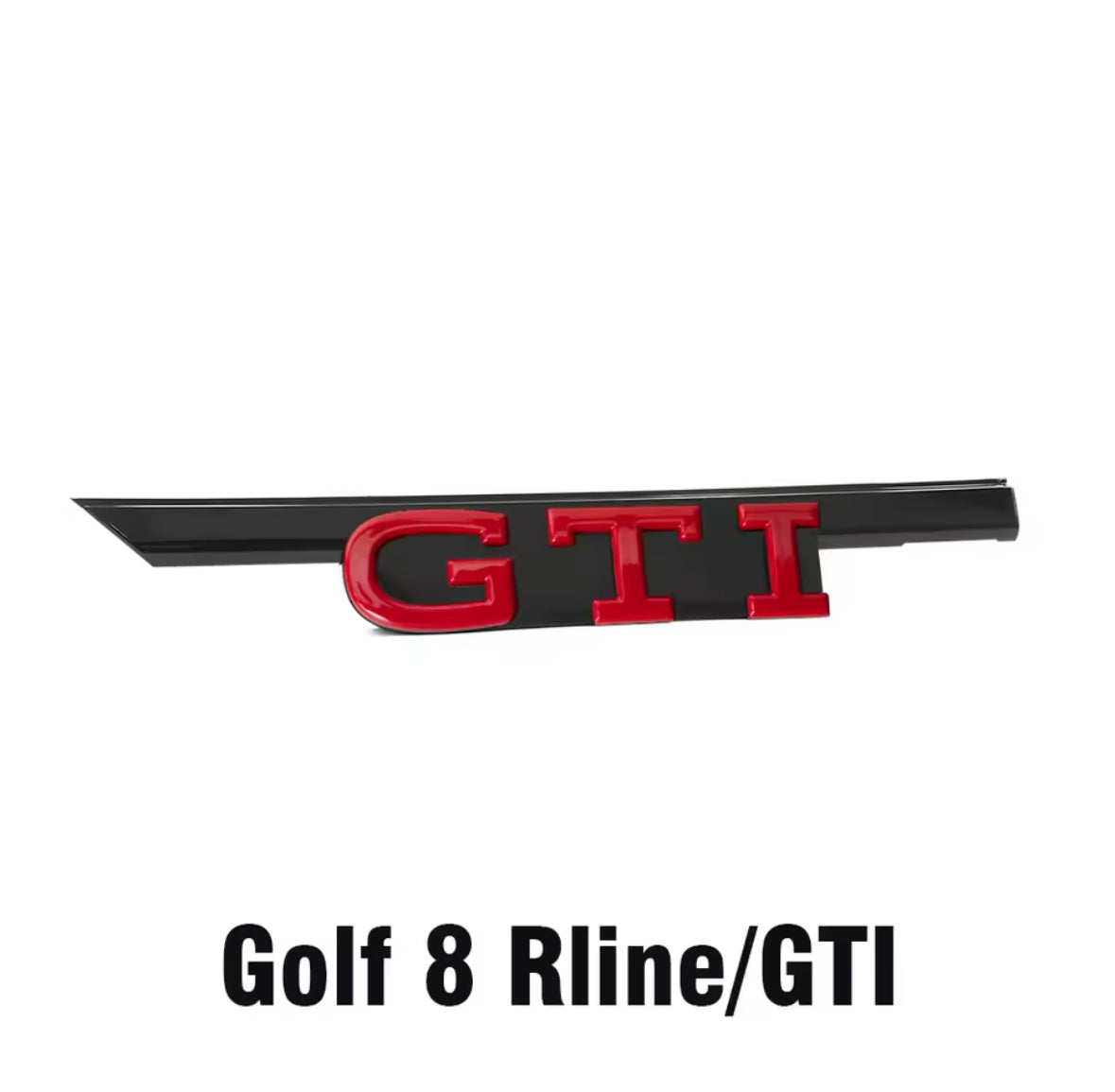 GTI / GTD / R Logo Front