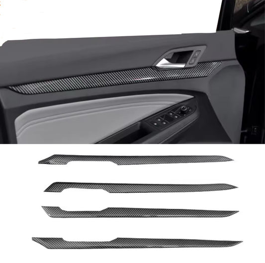 Carbon Türgriff Abdeckung Erweiterung für Golf 8