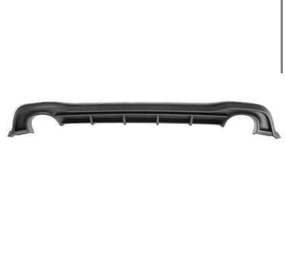 Original VW Golf 8 (5H) GTI Clubsport Diffuser Sport Tuning Rear Diffuser Satin Black