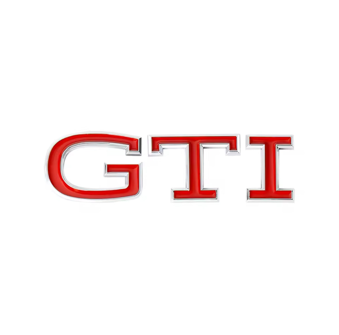 GTI/GTD/GTE/R Logo Schriftzug hinten