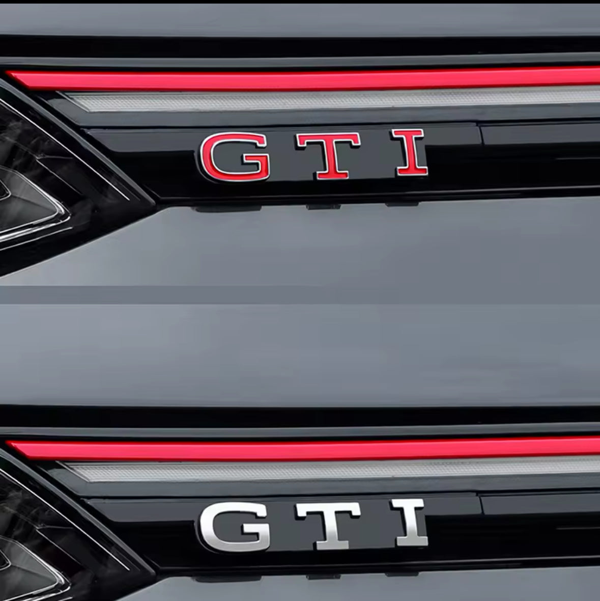 GTI / GTD / R Logo Front