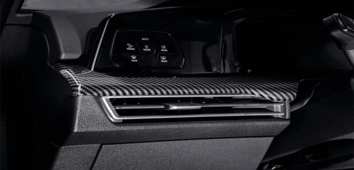 Carbon Style Dashboard Trim for Golf 8