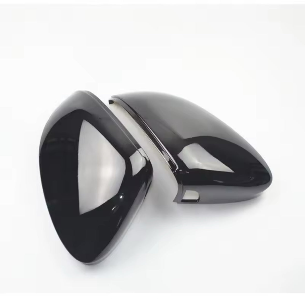Spiegelkappen Golf 7 und 8 Schwarz